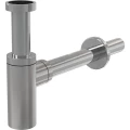 Сифон для умывальника бутылочный Alca Plast DESIGN A400 1 1/4″x32 с прямой трубкой Сифон для умывальника бутылочный Alca Plast DESIGN A400 1 1/4″x32 с прямой трубкой