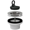 Выпуск для кухонной мойки Alca Plast 1 1/2″ с нержавеющей решеткой диаметром 70 мм, с пробкой