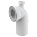 Труба фановая Alca Plast Ду110 90° с отводом, для унитаза, материал - полипропилен, для пластиковых труб Труба фановая Alca Plast Ду110 90° с отводом, для унитаза, материал - полипропилен, для пластиковых труб