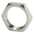 Контргайка ALTSTREAM 1/2″ Ду15 Ру40, корпус – никелированная латунь, внутренняя резьба