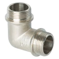 Угольник ALTSTREAM 1/2″ Ду15 Ру40, корпус – никелированная латунь, наружная резьба
