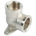 Угольник ALTSTREAM 1/2″ Ду15 Ру40, корпус – никелированная латунь, внутренняя резьба, с креплением