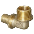 Угольник ALTSTREAM Дн16х1/2″ Ру10 90° переходной, аксиальный, материал корпуса - лутунь, НР, для труб РЕ-Х и PE-RT