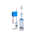 Арматура для смывного бачка АНИ Пласт Эконом WC4550 1/2″ шток с пластиковой ручкой, с пластиковым штуцером, нижняя подводка