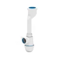 Сифон для писсуара АНИ Пласт U0100 1 1/4″x40 бутылочный, литой выпуск, с резиновой манжетой D=40-50 мм Сифон для писсуара АНИ Пласт U0100 1 1/4″x40 бутылочный, литой выпуск, с резиновой манжетой D=40-50 мм