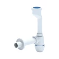 Сифон для писсуара бутылочный АНИ Пласт U1003 1 1/4″x32 литой выпуск, с переходной трубкой 32°