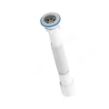 Сифон для кухонной мойки гофрированный АНИ Пласт G106 1 1/2″х40/50 с нержавеющей решеткой