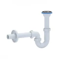 Сифон для умывальника АНИ Пласт DB2003 1 1/4″x32 трубный, с прямой трубкой диаметром 32 мм, литой выпуск с нержавеющей решеткой диаметром 65 мм Сифон для умывальника АНИ Пласт DB2003 1 1/4″x32 трубный, с прямой трубкой диаметром 32 мм, литой выпуск с нержавеющей решеткой диаметром 65 мм