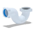 Сифон для ванны трубный АНИ Пласт E100 Дн40x1 1/2″ без выпуска Сифон для ванны трубный АНИ Пласт E100 Дн40x1 1/2″ без выпуска