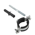 Хомут AQUALINK с гайкой, шурупом и дюбелем в комплекте G2 1/2″ (75-80)
