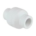 Клапан обратный пружинный AQUALINK Ду20 Ру25 с PP-RP корпусом