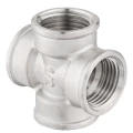 Крестовина AQUALINK 1/2″ с внутренней резьбой латунная никелированная