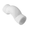 Скоба полипропиленовая PP-R AQUALINK обвод(С тип) Дн20 Ру25 белая
