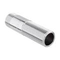 Сгон латунный AQUALINK 1/2″ Ду15 Ру35 L=50 мм наружная/наружная резьба