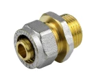 Муфта Aquasfera 7001 Дн16х1/2″ Ру16 соединительная компресс-наружная резьба, для металлопластиковых труб, латунь Муфта Aquasfera 7001 Дн16х1/2″ Ру16 соединительная компресс-наружная резьба, для металлопластиковых труб, латунь
