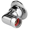 Соединитель Aquasfera 9206 1/2″х3/4″ Ду15х20 Ру16 для полотенцесушителя корпус - латунь хромированная, угловой переходной с отражателем