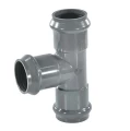 Тройник AQUAVIVA AQV Ду110x110 Ру10 90°под уплотнительное кольцо, корпус - НПВХ