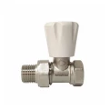 Клапан термостатический Arrowhead Element-M 1/2″ Ду15 Ру16 ручной, прямой, для радиаторов, внутренняя / наружная резьба, корпус - латунь