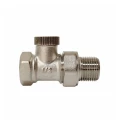 Клапан термостатический Arrowhead Element 1/2″ Ду15 Ру16 запорный, прямой, для радиаторов, внутренняя / наружная резьба, корпус - латунь