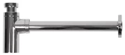 Сифон для умывальника ARROWHEAD 1 1/4″, регулятор высоты 120 мм, отвод 300 мм, корпус - латунь, цвет - Chrome Сифон для умывальника ARROWHEAD 1 1/4″, регулятор высоты 120 мм, отвод 300 мм, корпус - латунь, цвет - Chrome