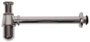Сифон для умывальника бутылочный ARROWHEAD 1 1/4″, регулятор высоты 120 мм, отвод 300 мм, корпус - латунь