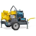 Мотопомпа Atlas Copco R150DP поверхностная, напор - 30м, производительность - 8000л/мин