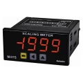 Измеритель Autonics M4YS-NA масштабирующий, 72х36мм, 4-разрядный индикатор, отображаемый диапазон от -1999 до 9999, вход 4-20мА, питание от контура