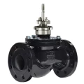 Клапан регулирующий Авангард КР 25ч945нж Ду15 Ру16 односедельный неразгруженный, присоединение фланцевое, корпус - чугун СЧ20, уплотнение - металл, без электропривода