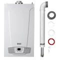 Котел газовый Baxi ECO Life 1.14F настенный, одноконтурный, мощность - 14кВт, камера - закрытая