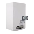 Котел газовый Baxi NUVOLA-3 Comfort 320 Fi настенный, двухконтурный, мощность - 32кВт, камера - закрытая