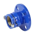 Муфта соединительная Benarmo ПФРК-Е Ду150 (Дн160-160) Ру10/16 для ПЭ труб чугунная