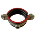 Хомут BILTI 1/2″ Ду15 (Дн20-24) трубный, без комплекта, M8, корпус - оцинкованная сталь, уплотнение - EPDM