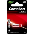 Элемент питания алкалиновый Camelion A27/LR27A 12 В 80 мА.ч для пультов сигнализаций, блистер 1 шт.