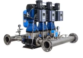 Насосная станция CNP PBS CDM32-2-2C16FS поверхностная, корпус - чугун, мощность - 3кВт, напор - 32м, производительность - 1333л/мин, 380В