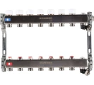 Коллектор стальной ROMMER RMS-3201 в сборе без расходомеров, с клапаном выпуска воздуха и сливом, 7 выходов Коллектор стальной ROMMER RMS-3201 в сборе без расходомеров, с клапаном выпуска воздуха и сливом, 7 выходов