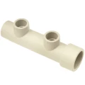 Коллектор Ekoplastik PP-R Дн32x16 Py10, двойной, полипропиленовый, под приварку, белый