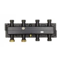 Коллектор DAB 60188044 1″ Ду25 Py6 выходов 3x1″ наружная резьба, выходы накидная гайка, корпус сталь, с межосевым расстоянием выходов 90 мм