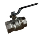 Кран шаровой BVR-A Danfoss 1 1/2″ Ду40 Ру25 полнопроходной, никелированный, внутренняя резьба, ручка-рычаг (065B3092)