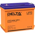 Аккумуляторная батарея Delta DTM 1255 L 239х132х210мм, напряжение - 12В, емкость - 55Ач, тип клеммы - под болт M6