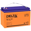 Аккумуляторная батарея Delta HR 12-100 330х171х220мм, напряжение - 12В, емкость - 100Ач, тип клеммы - под болт M6