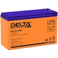 Аккумуляторная батарея Delta HR 12-34 W 151х65х100мм, напряжение - 12В, емкость - 9Ач, тип клеммы - FASTON (зажим) 6.35мм
