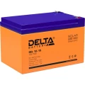 Аккумуляторная батарея Delta GEL 12-15 151х98х100мм, напряжение - 12В, емкость - 15Ач, тип клеммы - FASTON (зажим) 6.35мм