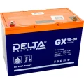 Аккумуляторная батарея Delta GX 12-90306х169х215мм, напряжение - 12В, емкость - 90Ач, тип клеммы - под болт M6