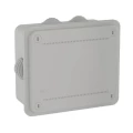 Коробка распределительная DKC 120х80х50мм 6 кабельных вводов IP55, корпус - пластик, цвет - серый Коробка распределительная DKC 120х80х50мм 6 кабельных вводов IP55, корпус - пластик, цвет - серый
