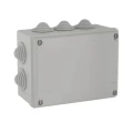 Коробка распределительная DKC 240х190х90мм 10 кабельных вводов IP55, корпус - пластик, цвет - серый