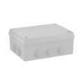 Коробка распределительная DKC 300х220х120мм 10 кабельных вводов IP55, корпус - пластик, цвет - серый