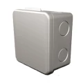 Коробка распределительная GUSI ELECTRIC 80x80x50 IP54 9 вводов, корпус - пластик, цвет - серый