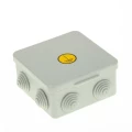 Коробка распределительная GUSI ELECTRIC 100x100x55 IP54 для уравнивания потенциалов 8 вводов, корпус - АБС-пластик, цвет - серый