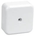 Коробка распаячная IEK 50x50x20 IP20 4 клеммы, корпус - полистирол, цвет - белый