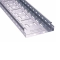 Лоток перфорированный DKC S5 Combitech 300х50 мм, длина 3 м, толщина металла 0.7 мм, материал - оцинкованная сталь, цвет серый